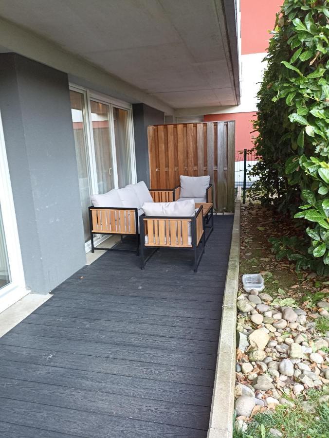 Tres Bel Appartement Rez De Jardin Appart De 53M2. Pfastatt ภายนอก รูปภาพ